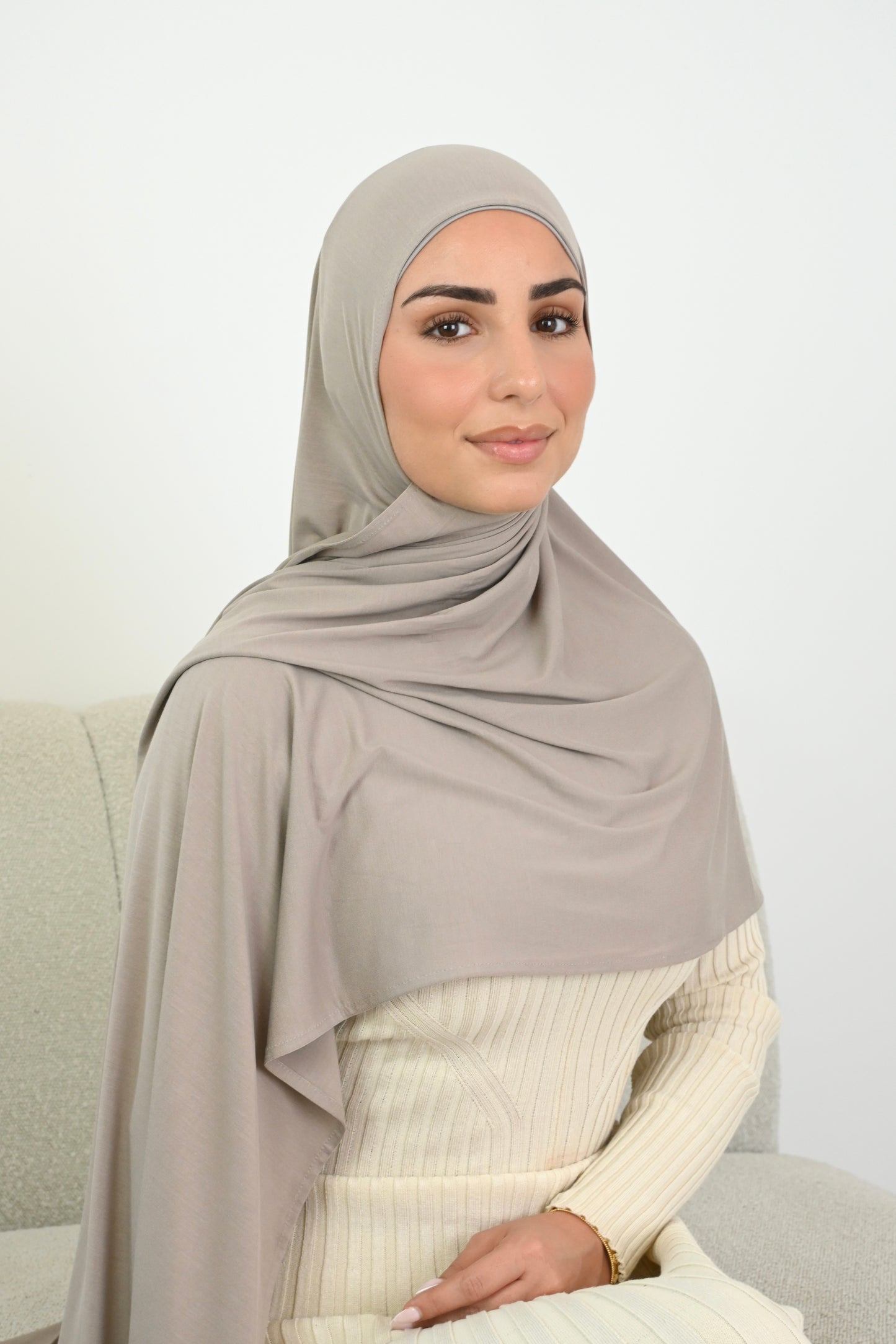 Mushroom Taupe - With matching under cap
