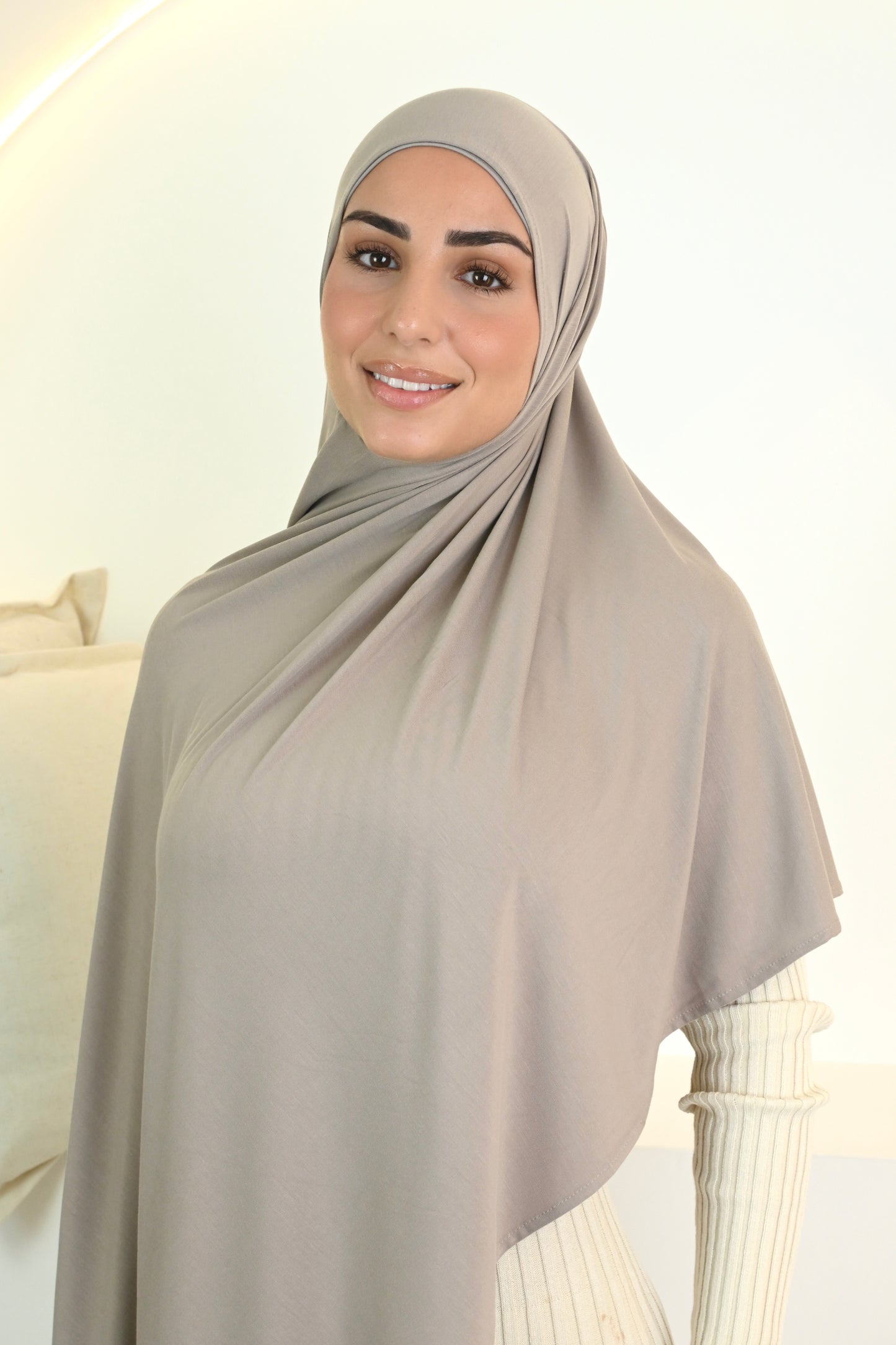 Mushroom Taupe - With matching under cap